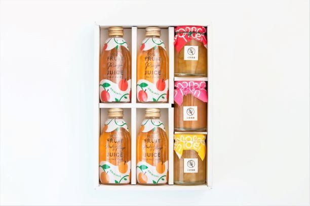 果実ジュース200ml・ジャムセット